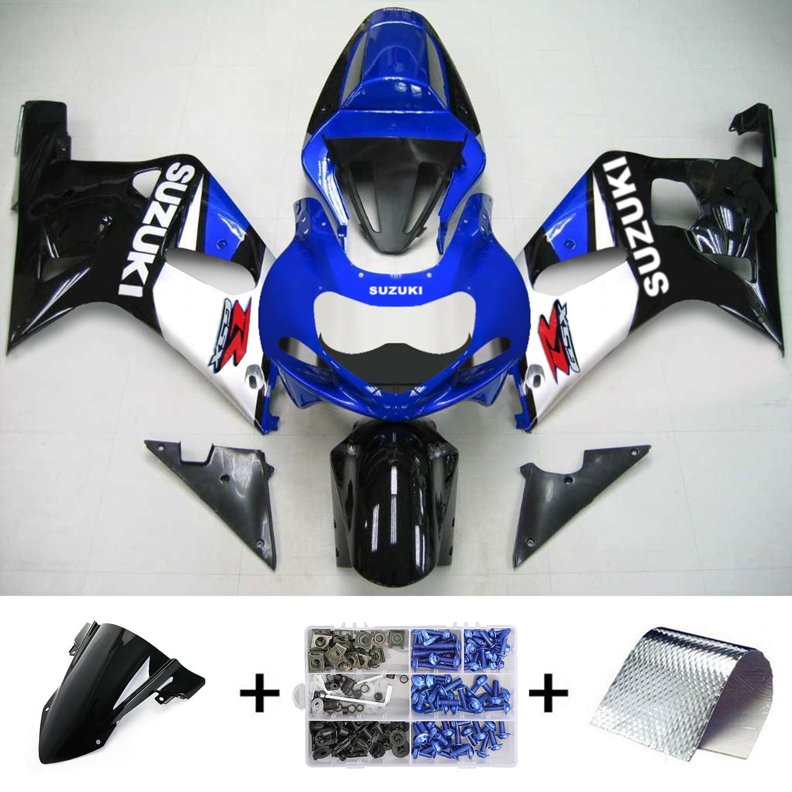 Suzuki GSXR750 2001-2003  Fairing Kit Bodywork Plastic ABS