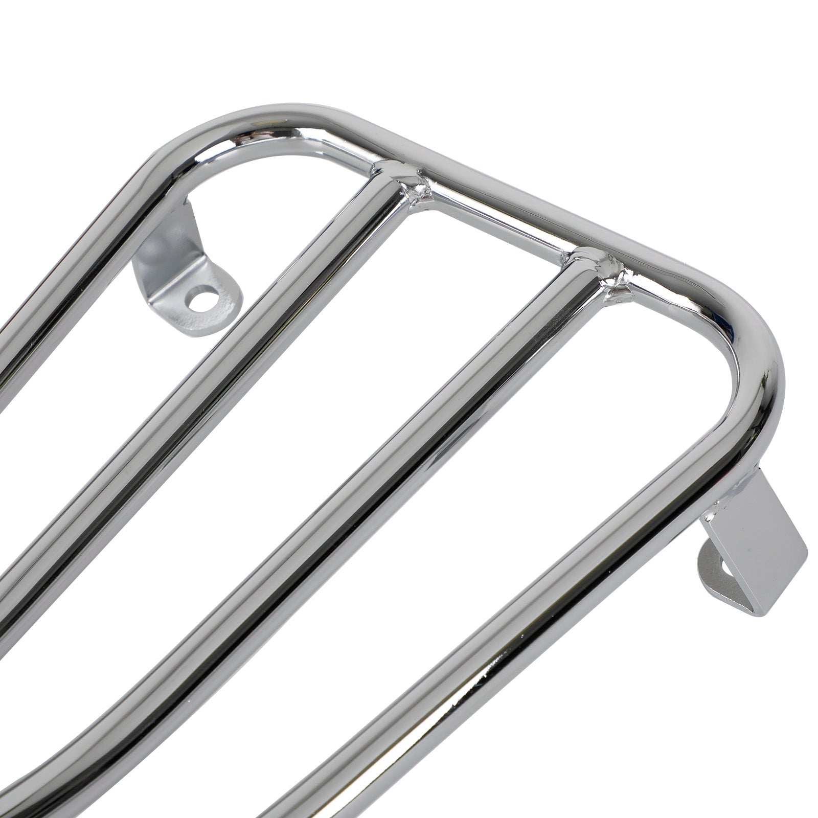 CHROME-PLATED FLOOR BOARD LUGGAGE CARRY SUPPORT RACK FOR VESPA GTS GTV GTL GT Generic