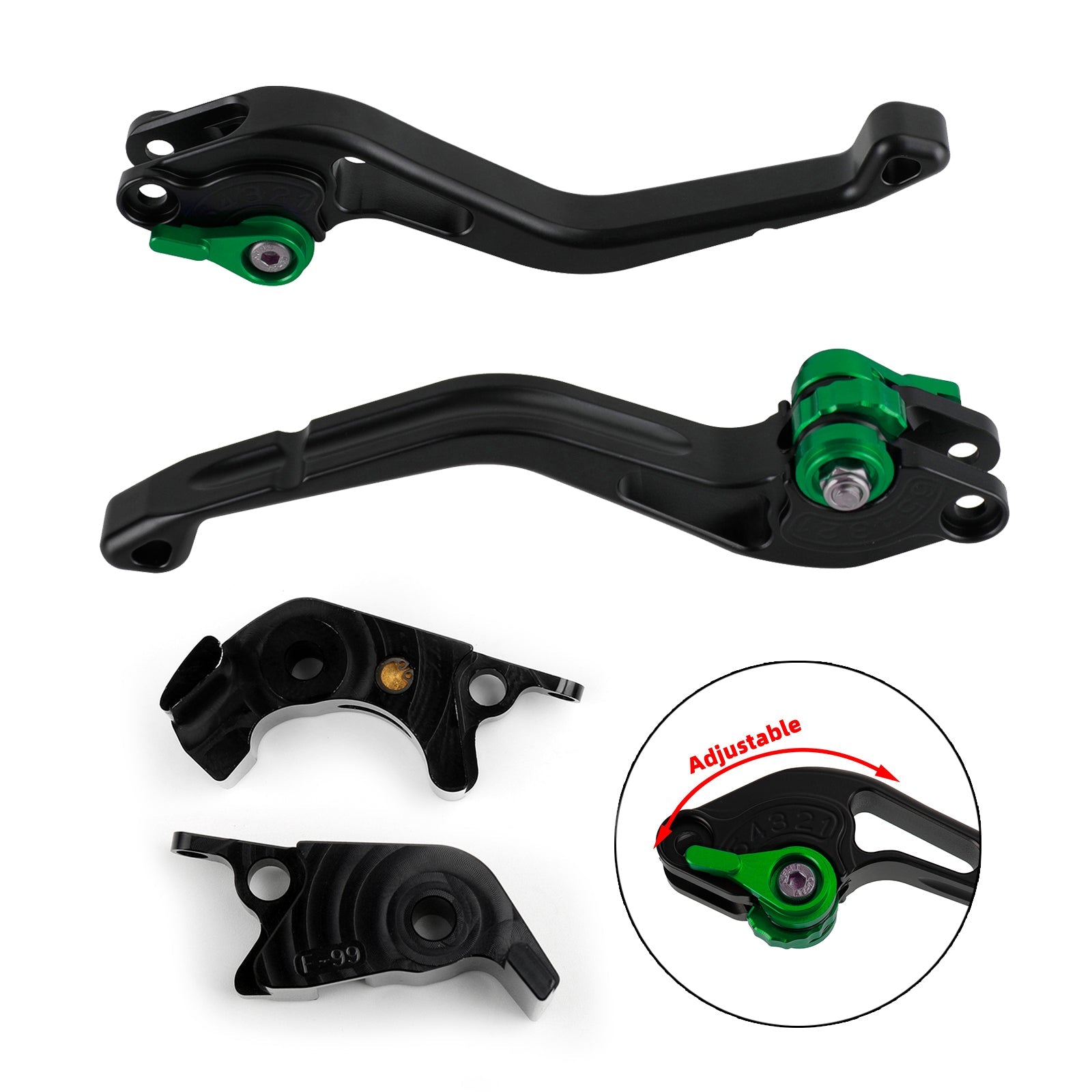 Kawasaki ZZR/ZX1400 SE Version 16-17 NEW Short Clutch Brake Lever