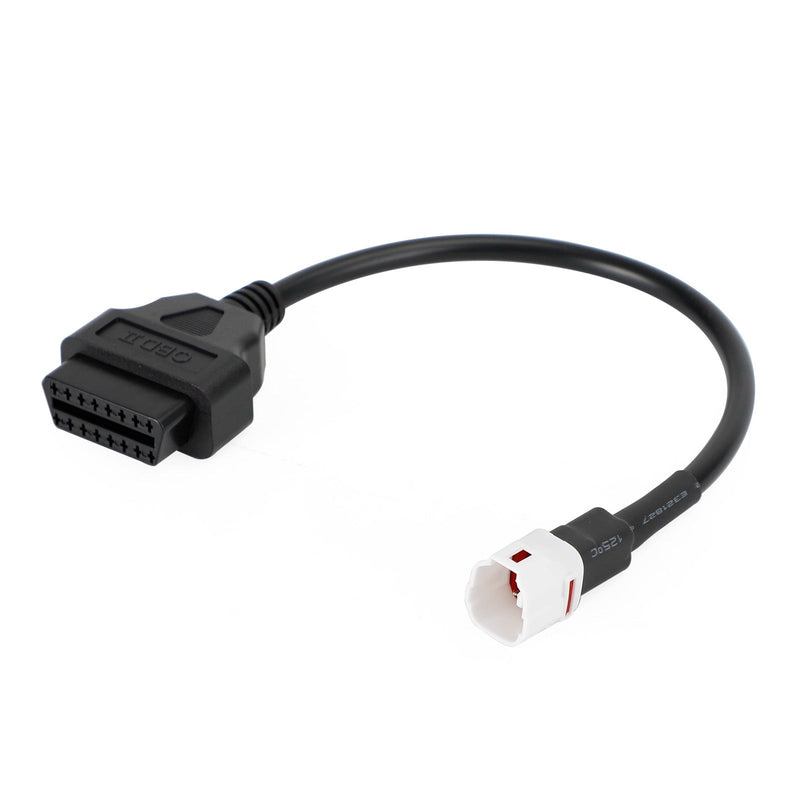 Yamaha R1 R6 MT09 4 Pin to OBD2 Cable Diagnostic Adapter Connector
