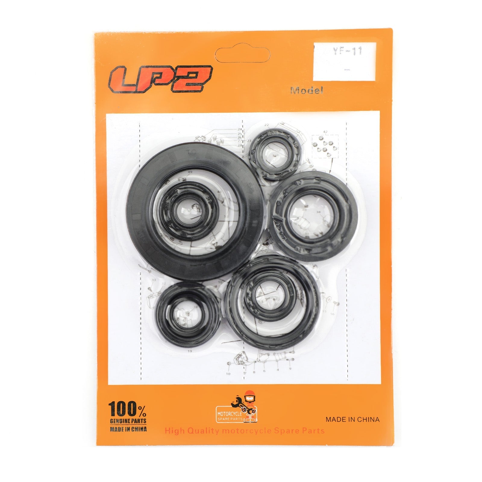 8pcs Engine Oil Seal Kit Set for Honda CR250R 1992-2001 cr250r cr-250r