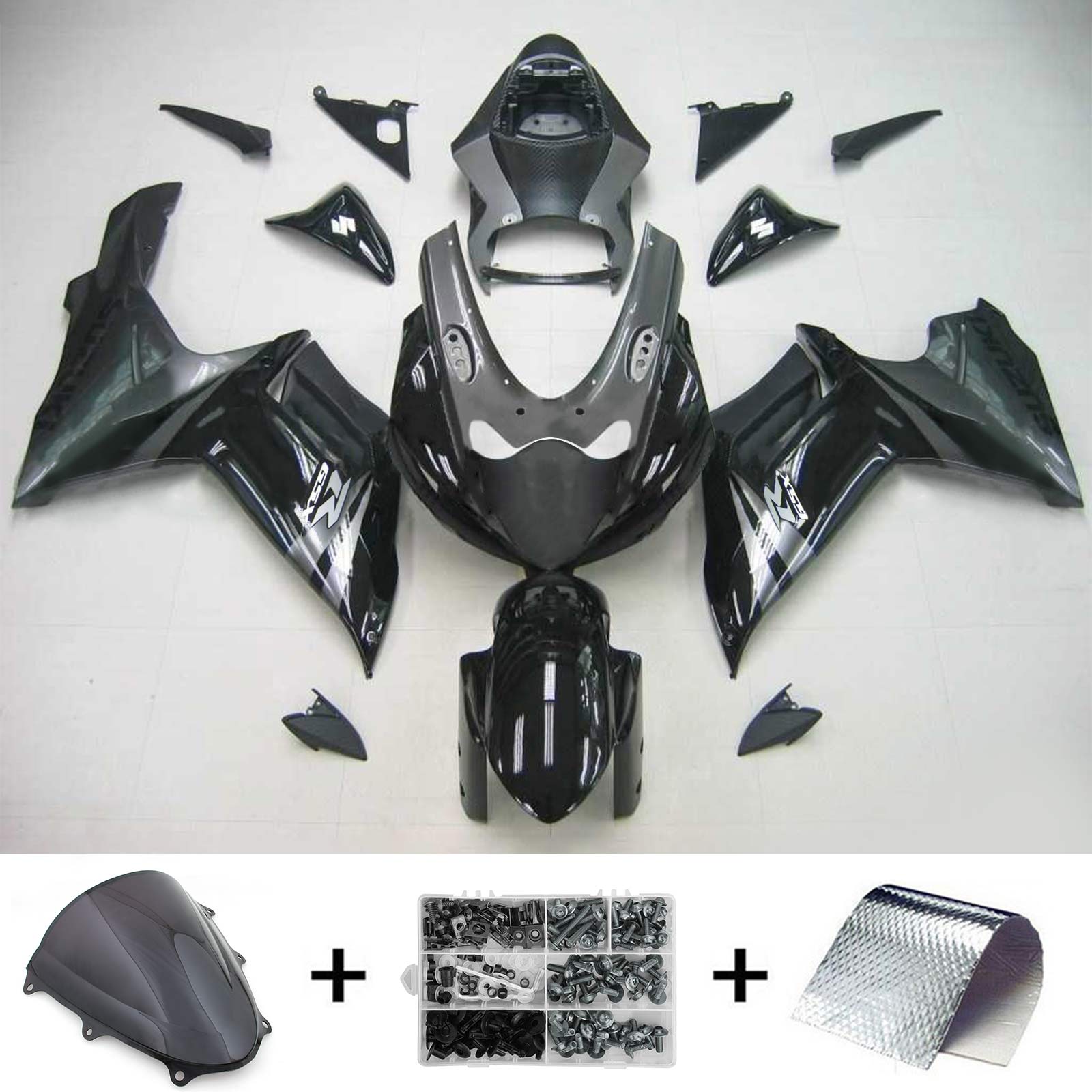 Suzuki GSXR 600/750 2011-2024 K11 Fairing Kit Bodywork Plastic ABS