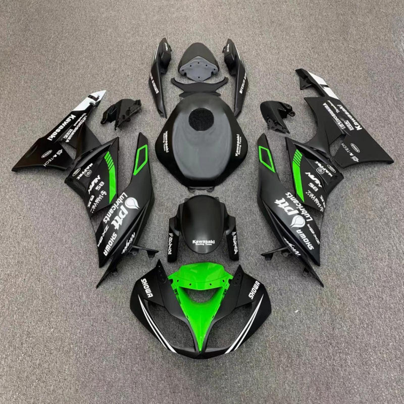 Kawasaki ZX6R 636 2009-2012 Fairing Kit Bodywork Plastic ABS