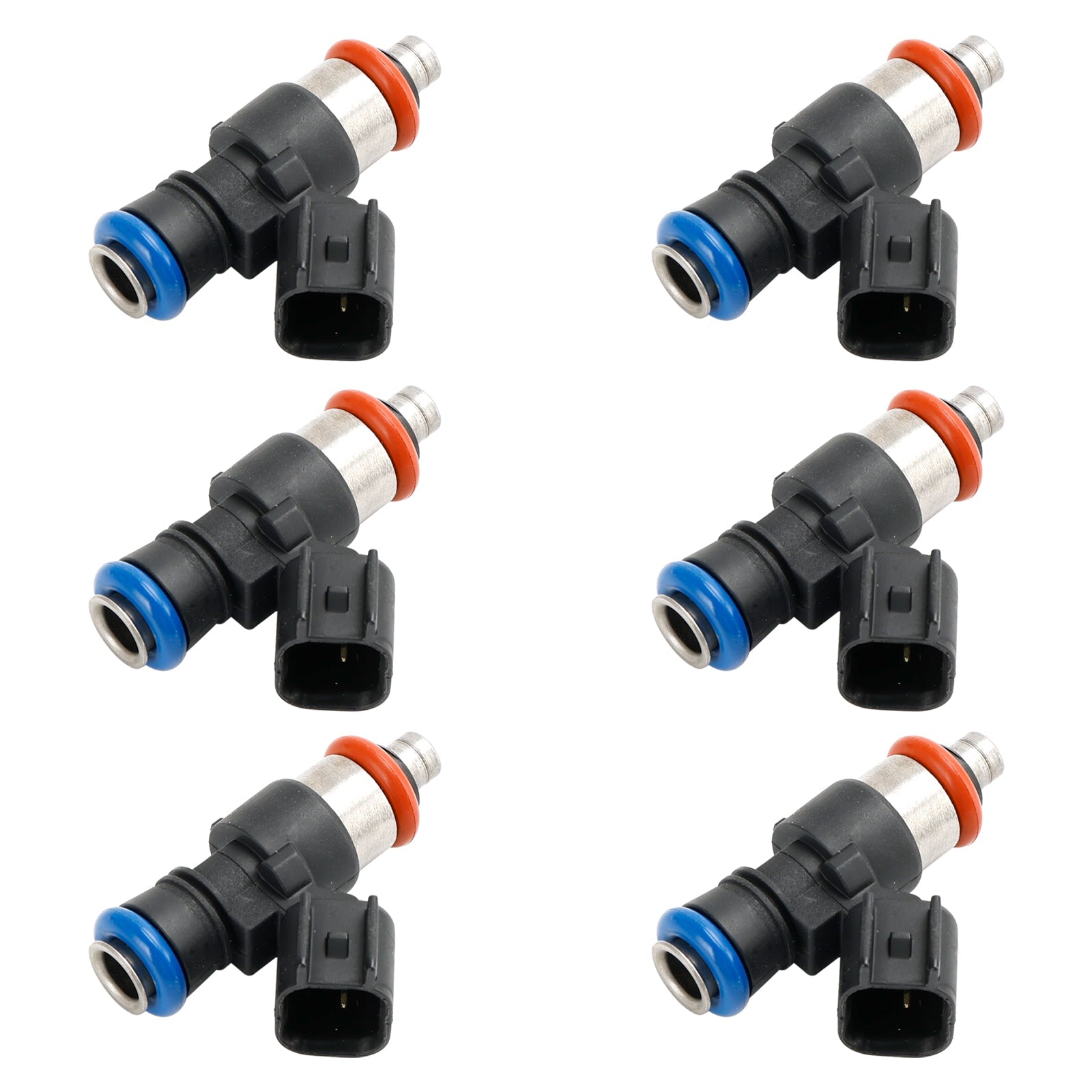 6PCS Fuel Injector 0280158189 Fit Ford Escape Fusion Fit Mazda 3.0L V6