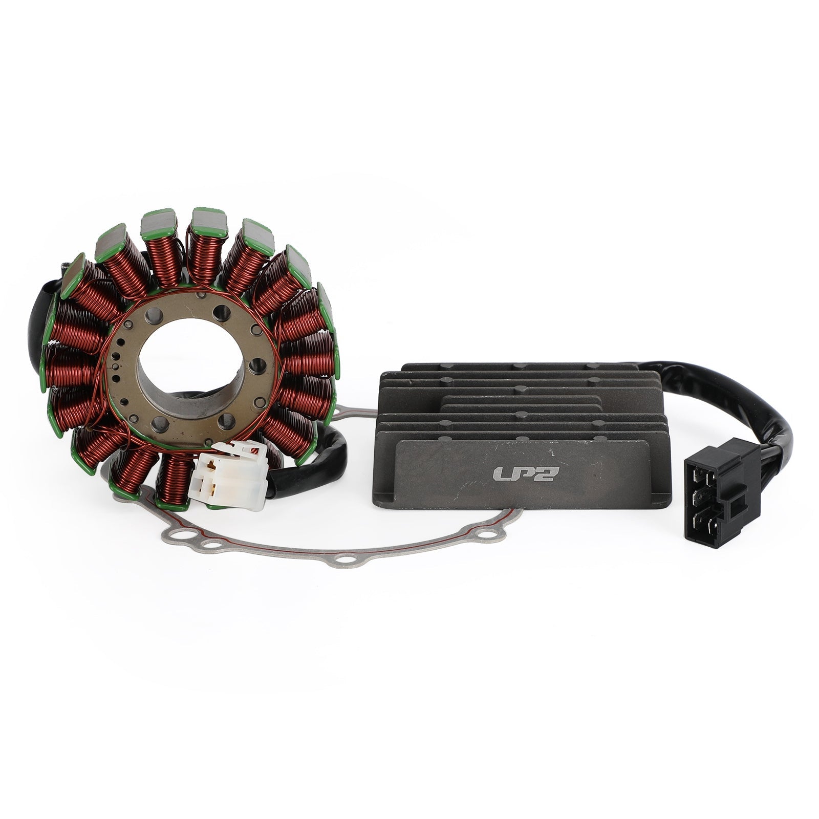 2004-2005 Suzuki GSXR 600 750 Magneto Coil Stator+Voltage Rectifier+Gasket Fedex Express