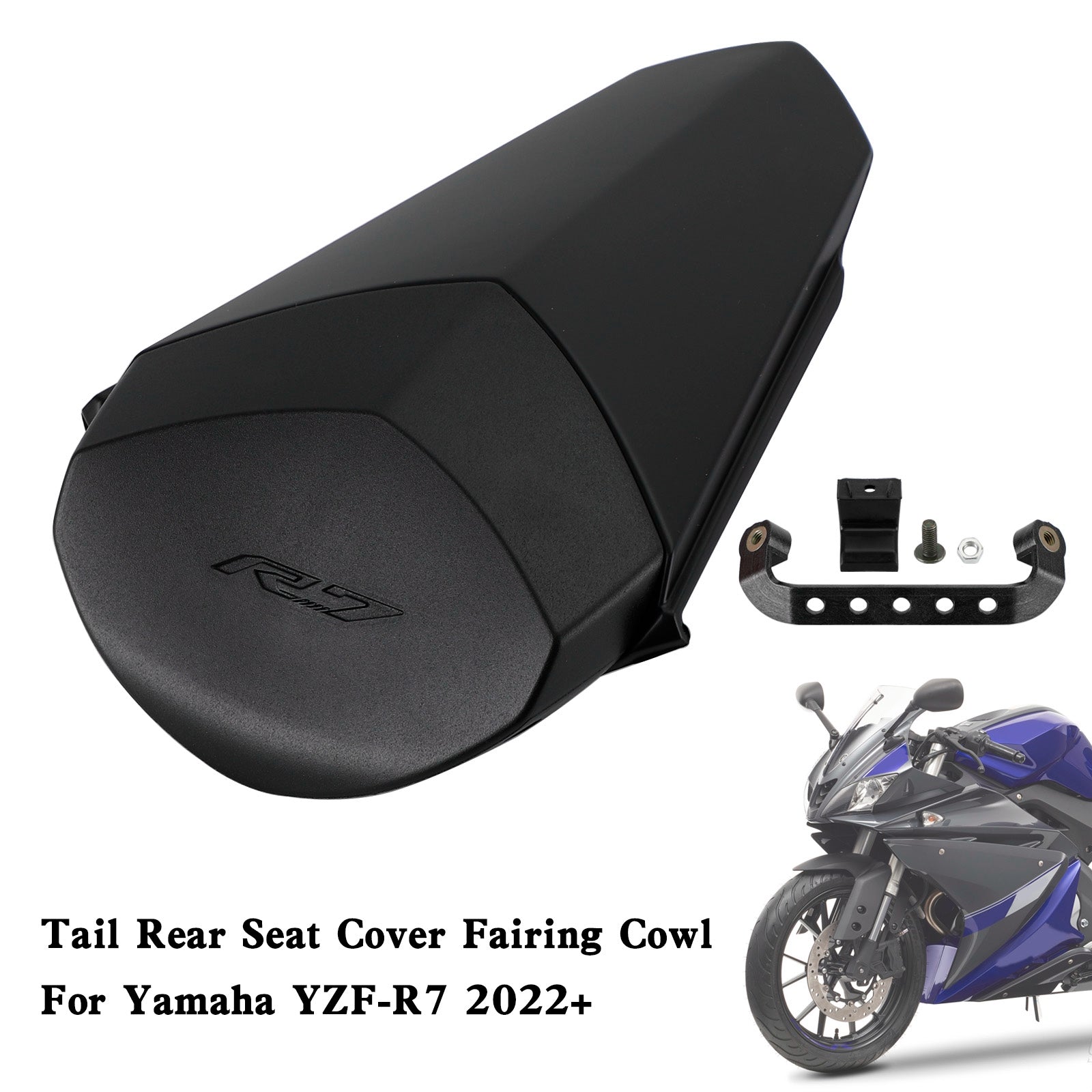 2022 2023 2024 YAMAHA YZF-R7 YZF R7 Tail Rear Seat Cover Fairing Cowl