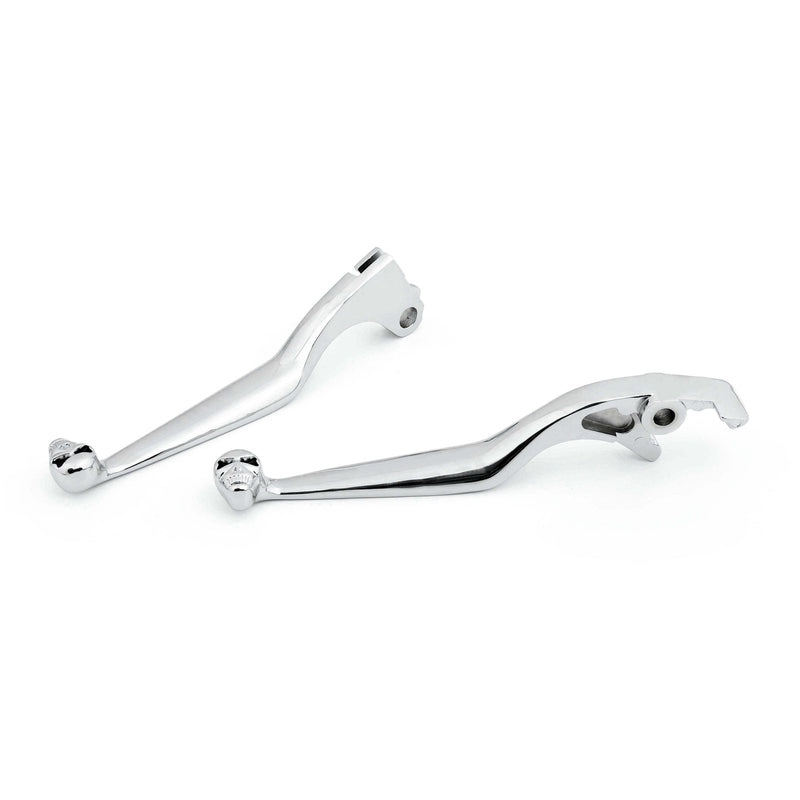 Brake Clutch Skull Hand Levers For Honda Shadow 600 750 1100 Magna 750 Chrome Generic