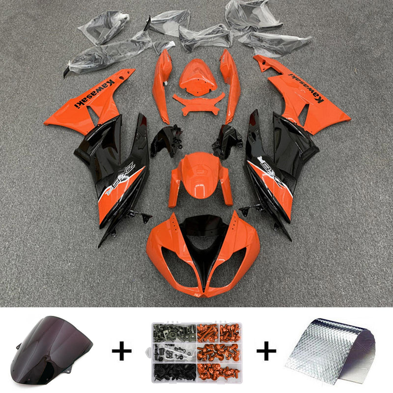 Kawasaki ZX6R 636 2009-2012 Fairing Kit Bodywork Plastic ABS