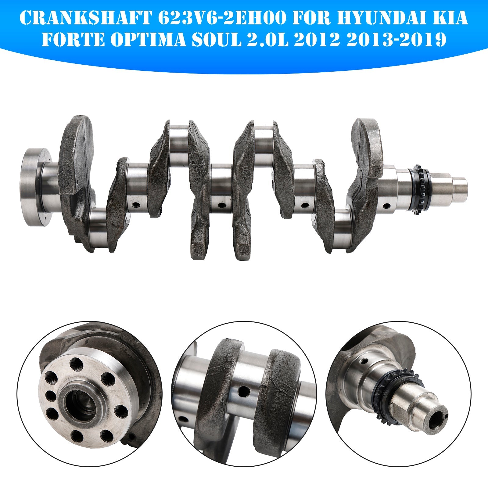 2014-2020 Hyundai Creta (GS) 2.0L Crankshaft 623V6-2EH00