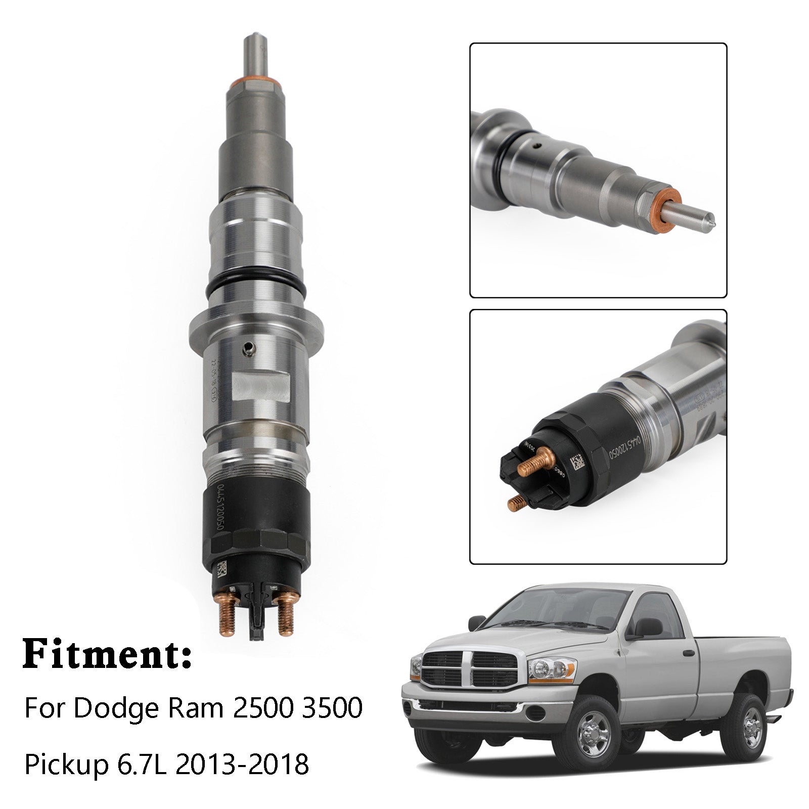 Dodge Cummins 6.7L 2013-2018 Diesel Common Rail Fuel Injector 0986435574 Generic