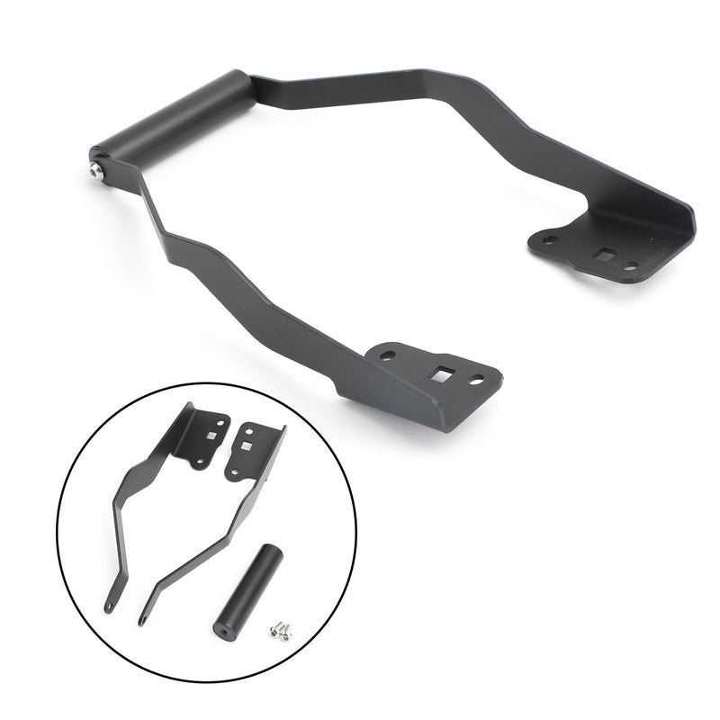 Soporte negro para parabrisas Soporte para teléfono inteligente/GPS para BMW F750GS F850GS 18-19 Genérico