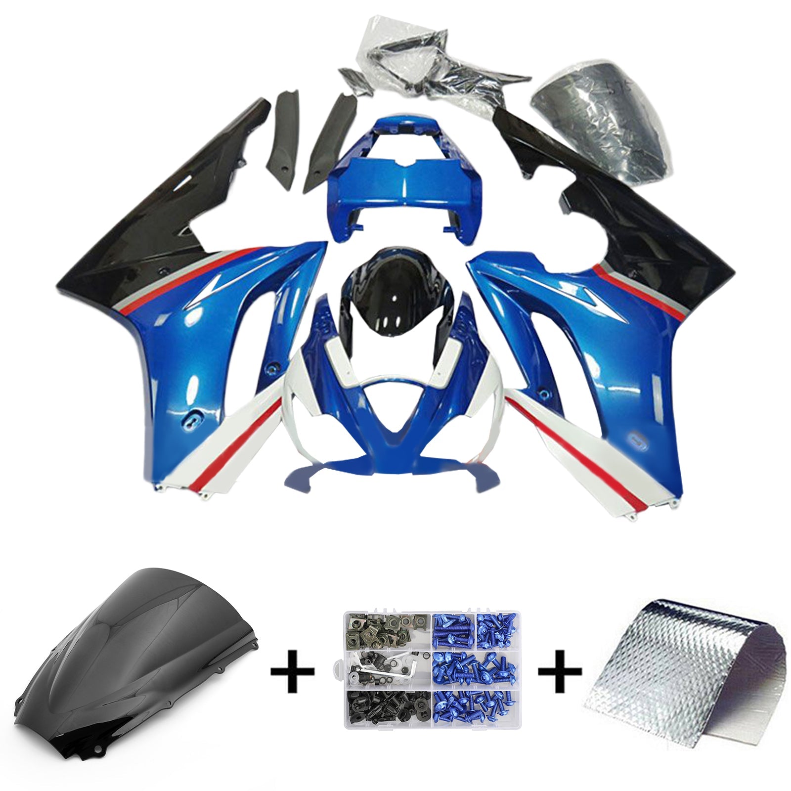 Triumph Daytona 675 2006-2008 Fairing Kit Bodywork Plastic ABS