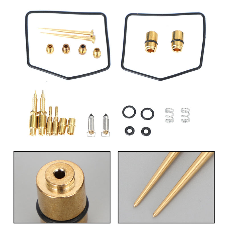 Kit de reconstrucción de carburador apto para Honda CB360T 1975-76 CB360K 1974 CJ360T 1976-77 Genérico