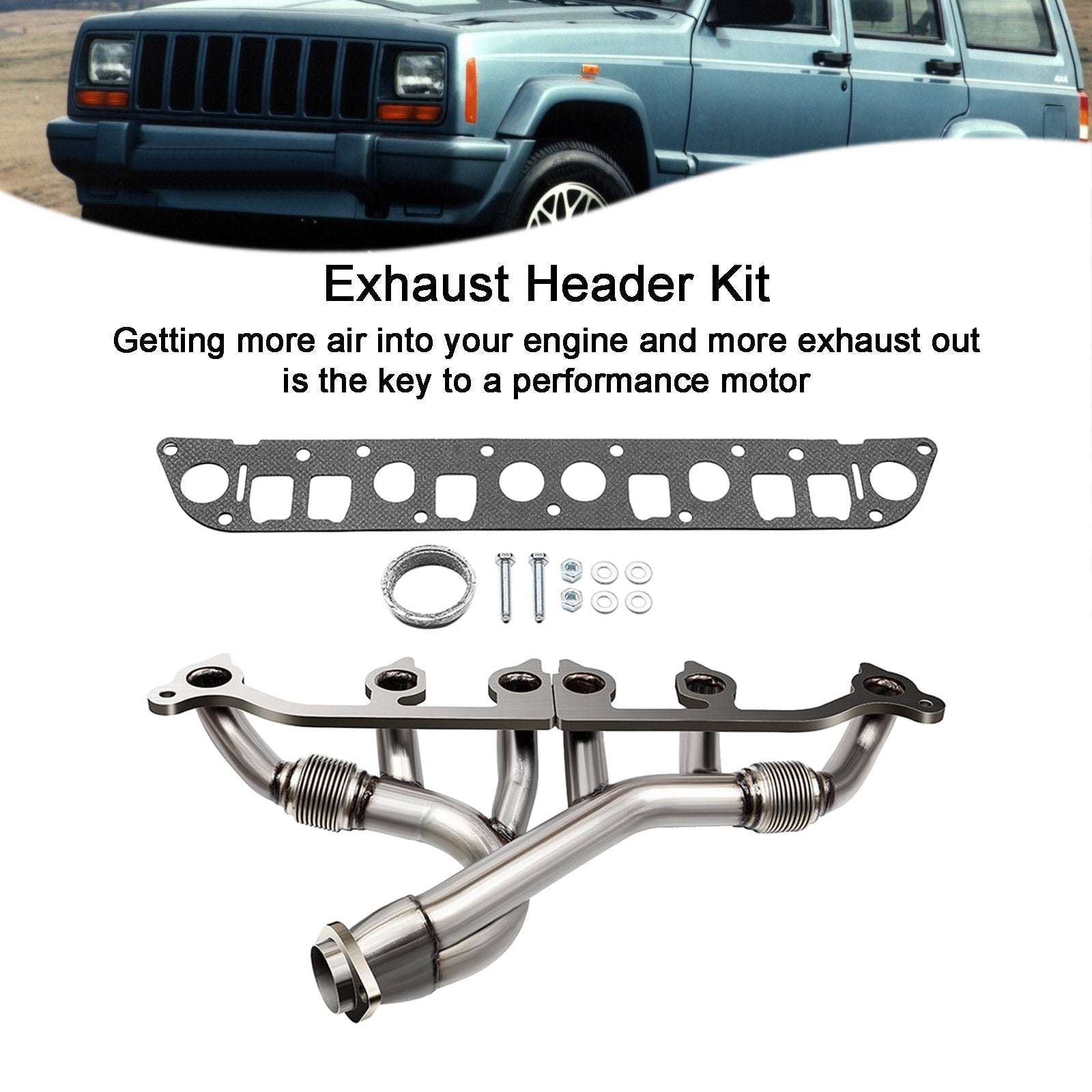 Jeep TJ 1997-1999 Exhaust Manifold 674-196