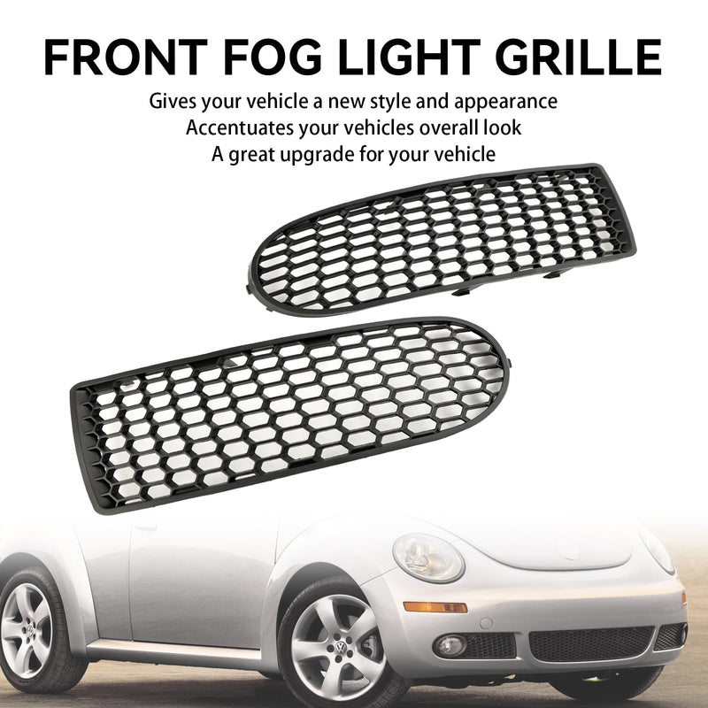 Parrilla de luz antiniebla del parachoques delantero compatible con VW Volkswagen Beetle y Beetle Convertible