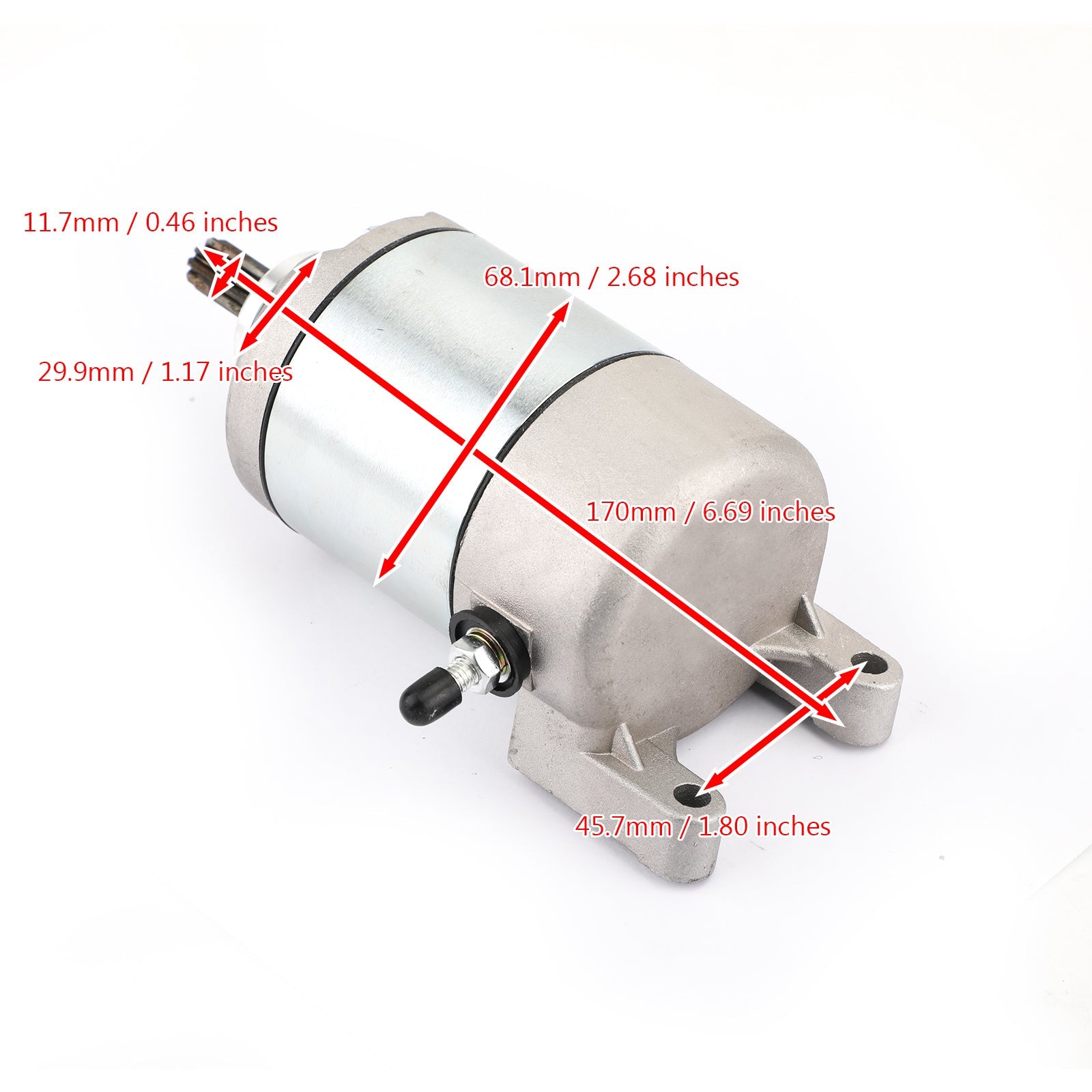 Motocicleta de arranque para Honda CBX250 NX250 XR250 XL250 AX-1 NX250-2 1988-2009 Genérico