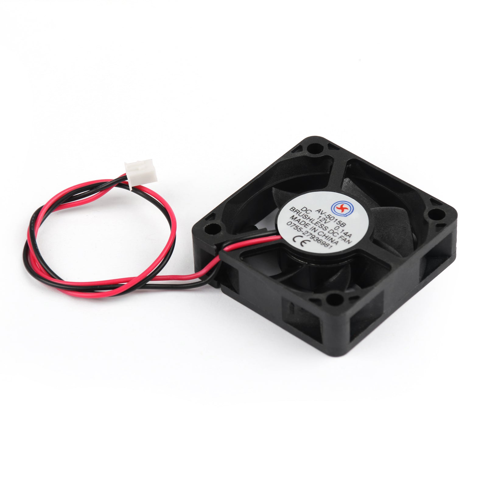 4Pcs DC Brushless Cooling PC Computer Fan 12V 5015B 50x50x15mm 0.14A 2
