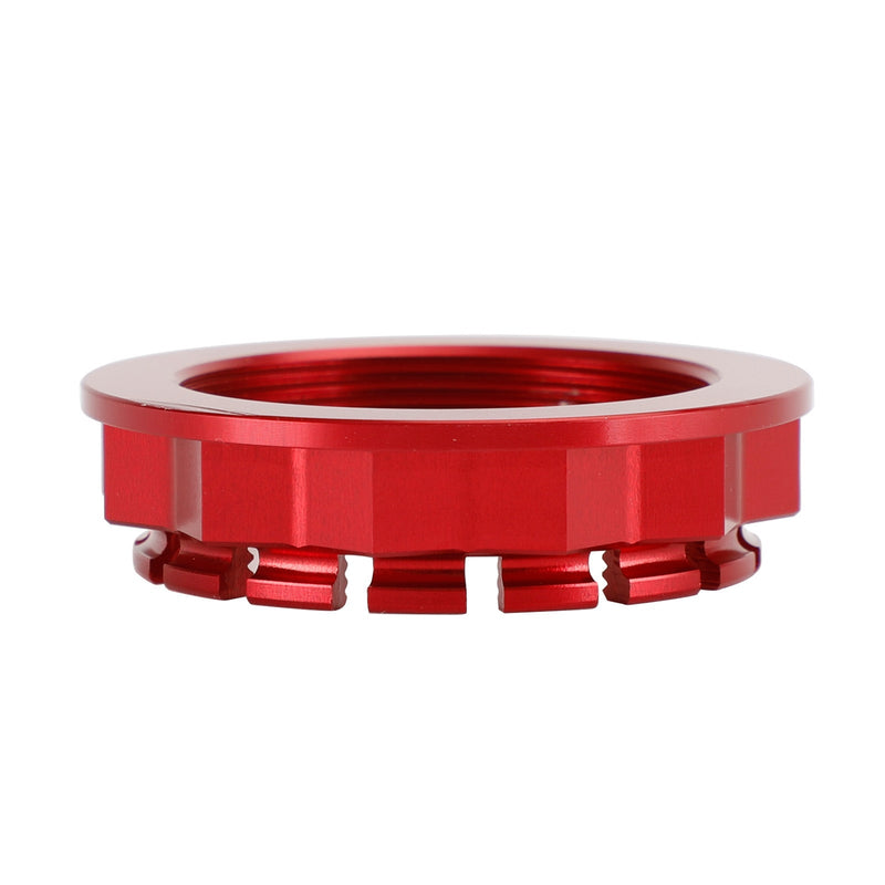 Ducati Panigale 1199/S/R, 1299/S/R, V2 ,V4/S/R صامولة محور العجلة الخلفية باللون الأحمر