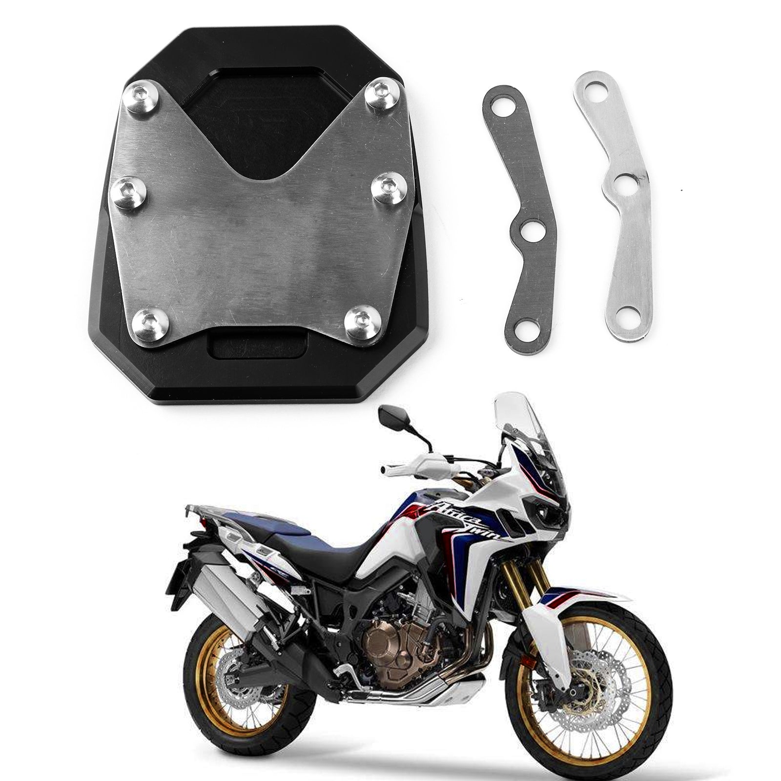 Kickstand Sidestand Plate Pad fit for HONDA CRF 1100 L AFRICA TWIN/ADV(2020) Generic