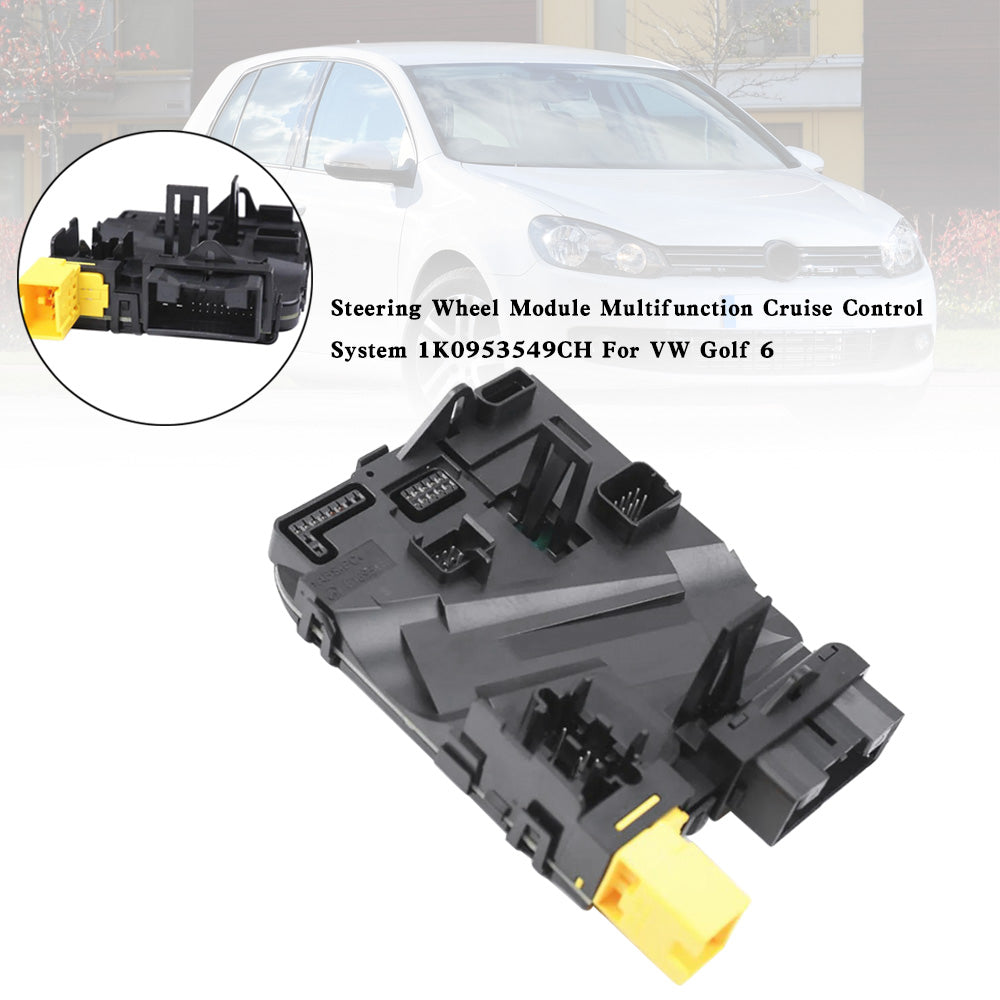 Skoda Octavia 2009-2013 Módulo de volante Control de crucero multifunción 1K0953549CH