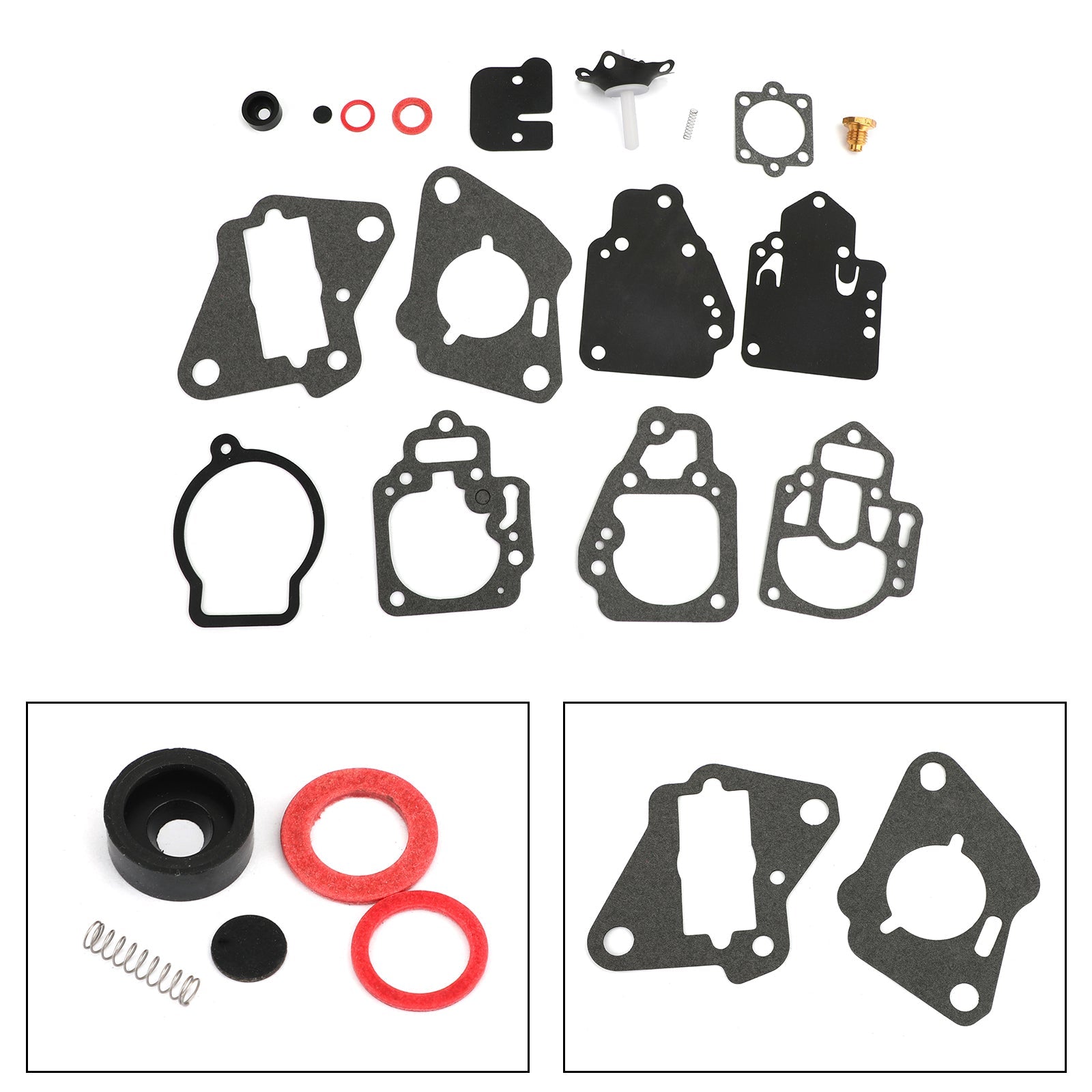 Carburetor Repair Gasket Kit for Mercury Mariner Outboard 6-25hp 1395-97611 CA Market