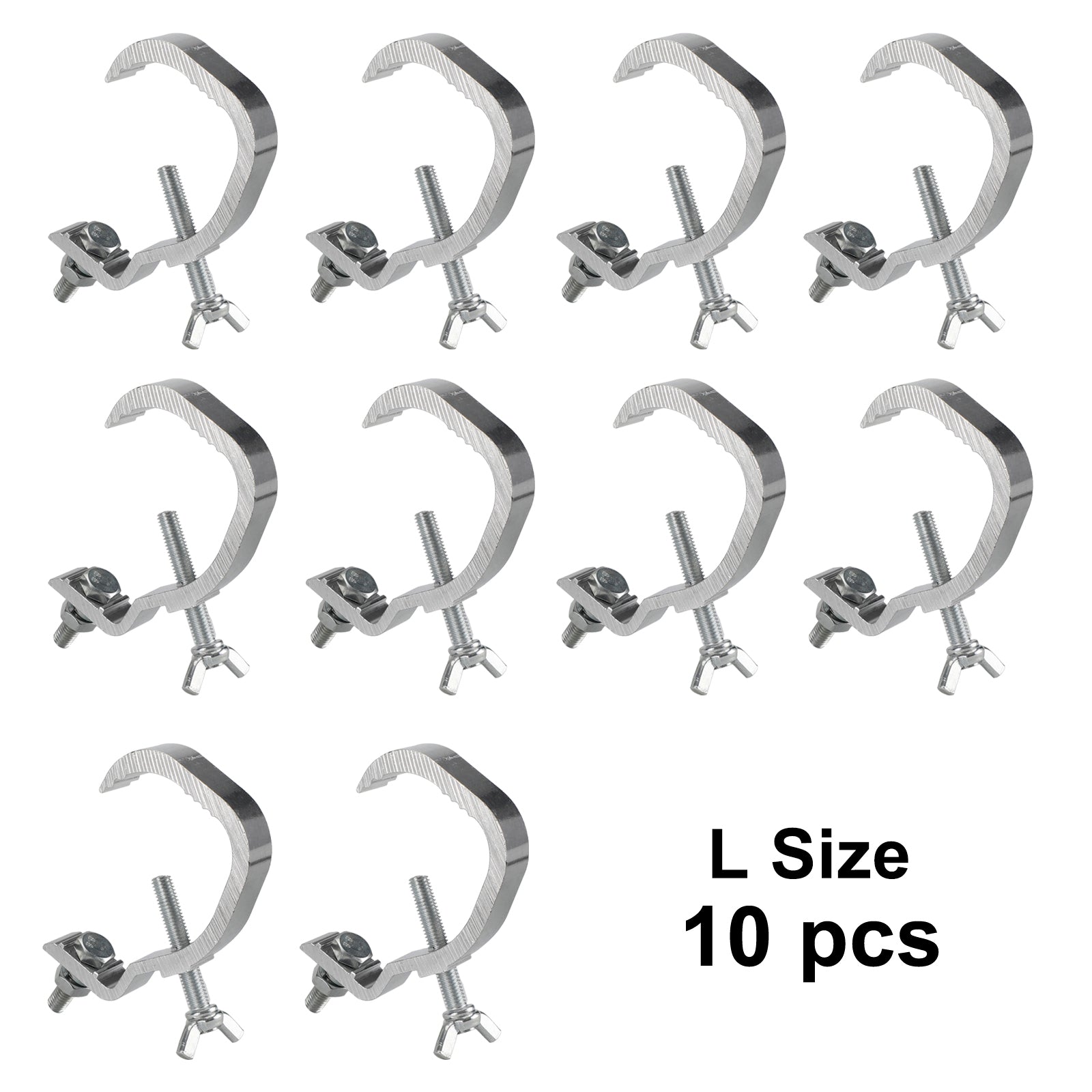 1/5/10Pcs Hanging Hook Stage Light Truss Clamp For 30-55mm OD Tube Bar Light