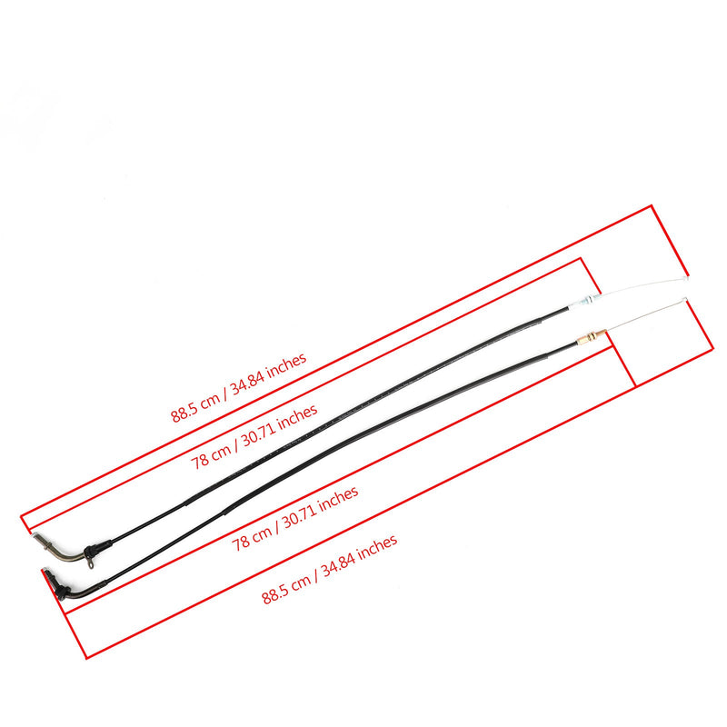 Cable del acelerador para Yamaha YZF R6 1999-2002 5EB-26311-00 5EB-26312-00 Genérico