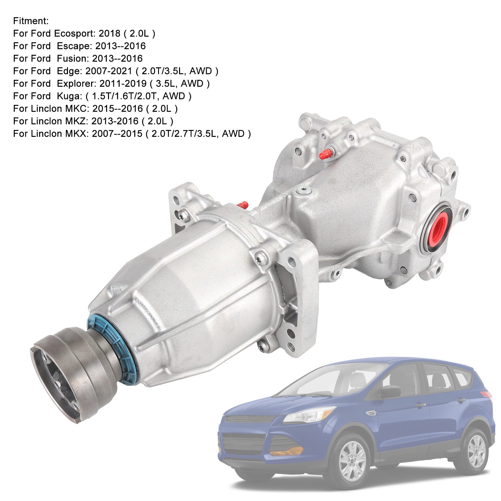 2013--2016 فورد إسكيب فيوجن التفاضلي الخلفي CV6W-4B025-DF MU7Z-4000-H