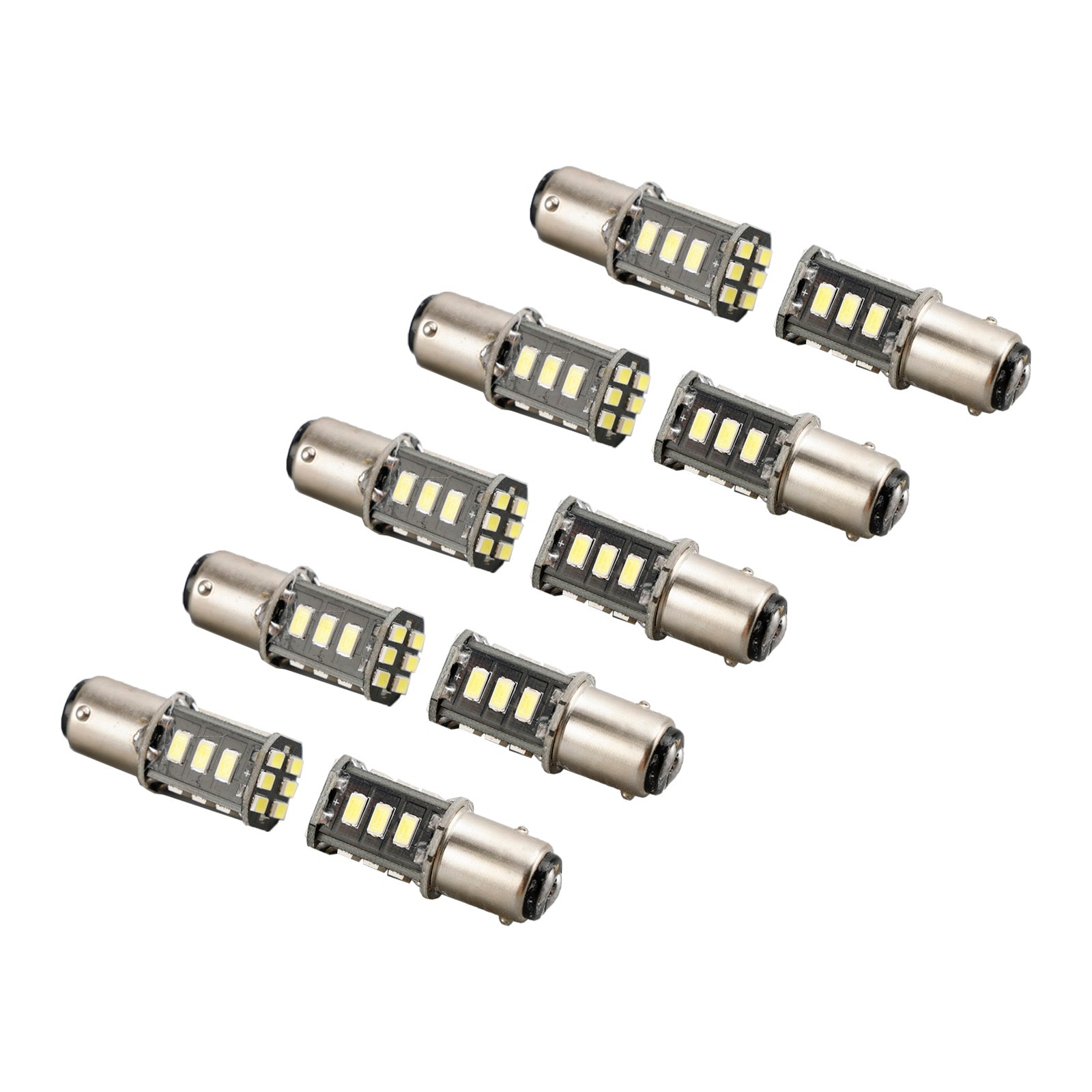 10X For HELLA LED Retrofit 1157W LED P21/5W 12V 3W BAY15D 6000K