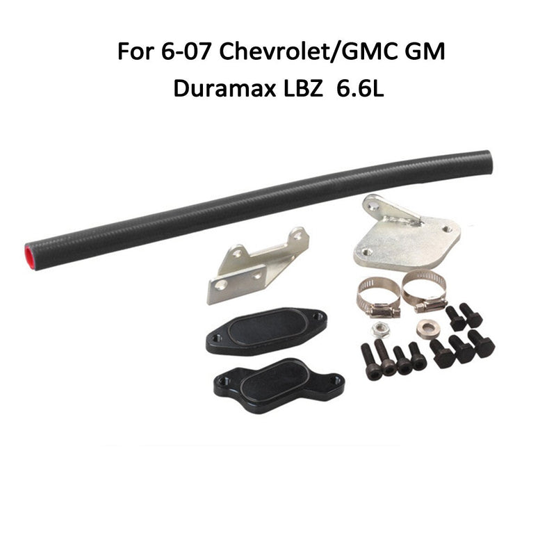 2006-2007 Chevrolet GMC GM Diesel 6.6L Duramax EGR Valve Cooler Delete Kit