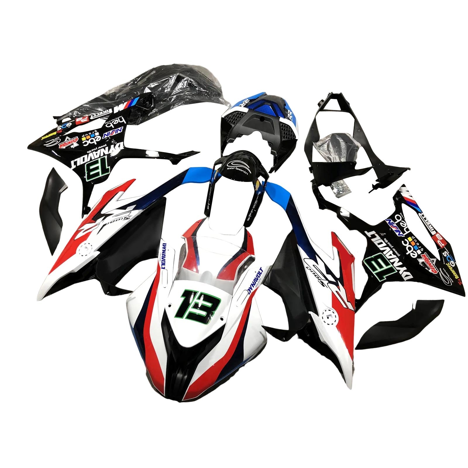 Amotopart BMW M1000RR S1000RR 2019-2022 Fairing Kit Bodywork Plastic ABS