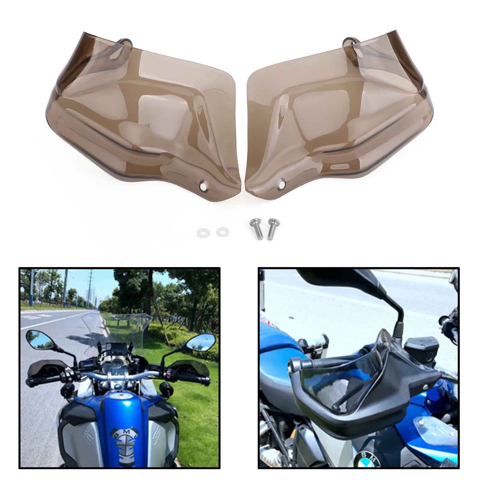 Handguards For BMW R1200GS F800GS ADV 14-18 G310GS 17-19 Smoke Generic