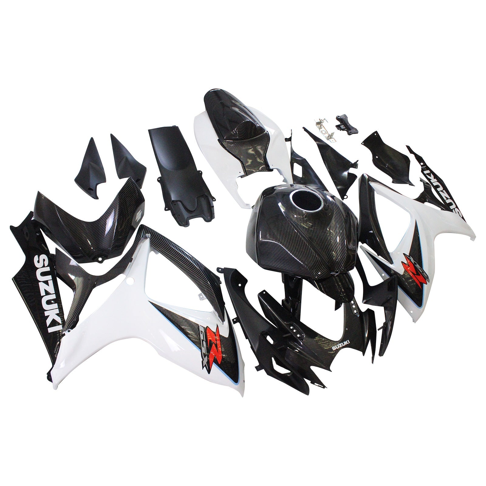 Suzuki GSXR 600/750 2006-2007 K6 Fairing Kit Bodywork Plastic ABS