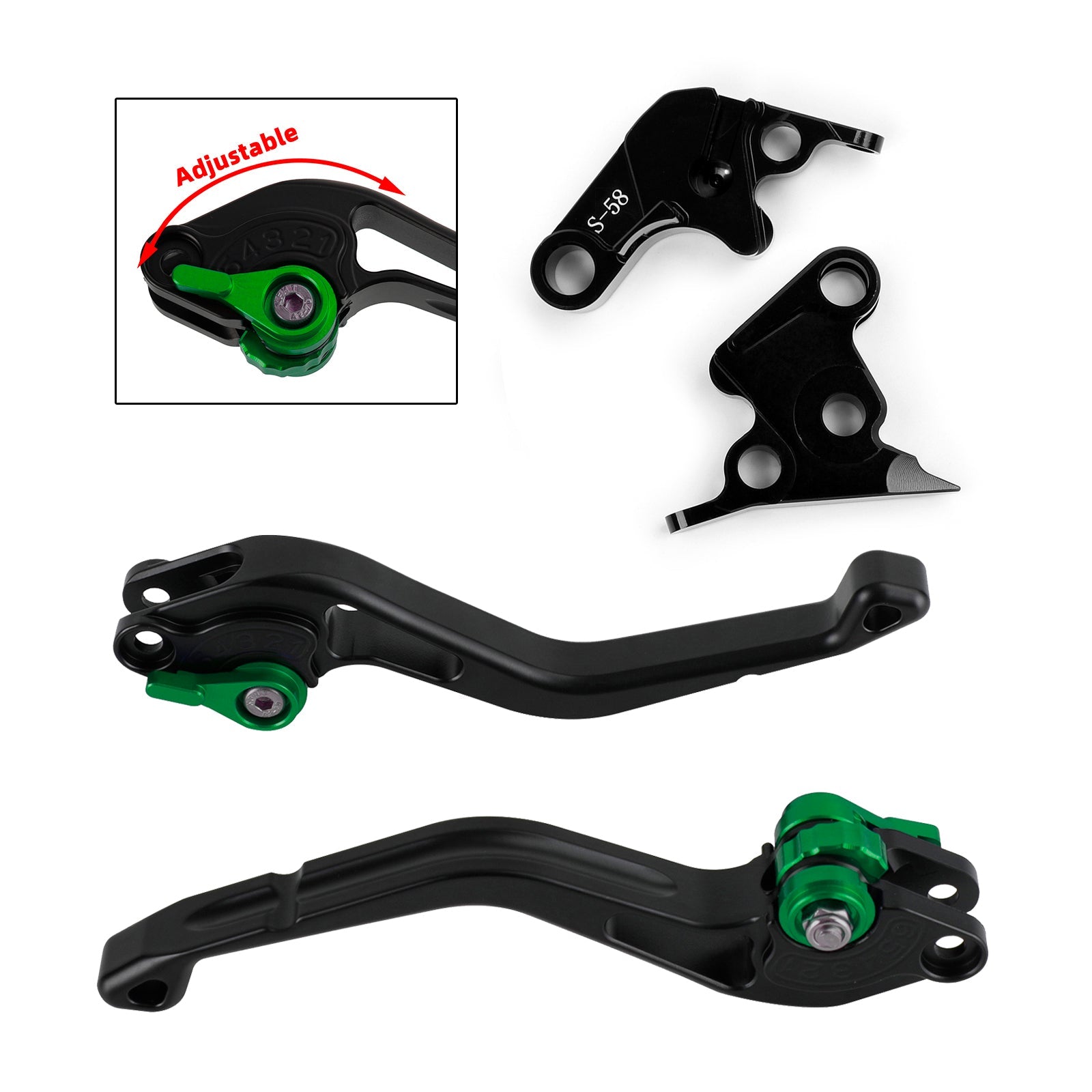 Aprilia TUONO V4R/Factory 2011-2016 NEW Short Clutch Brake Lever