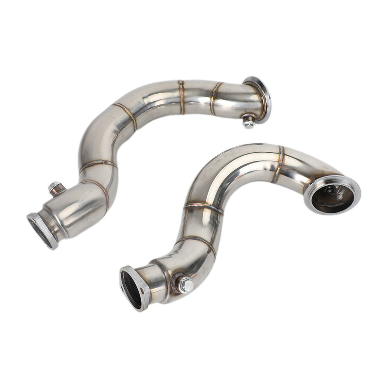 BMW N54 2007-2011 335Xi E90 E92 3 inch Stainless Steel Exhaust Downpipe Pipes compatible for Generic