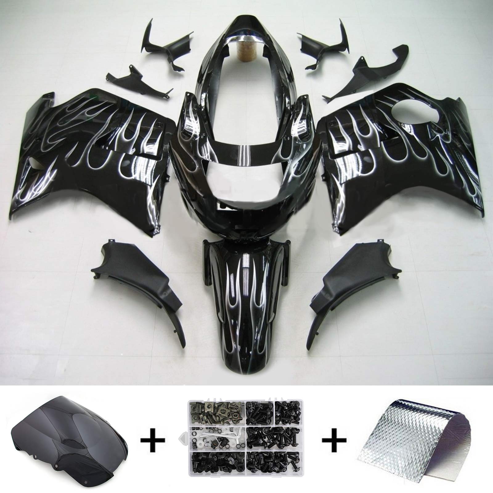 Honda CBR1100XX SuperBlackBird 1996-2007 Fairing Kit