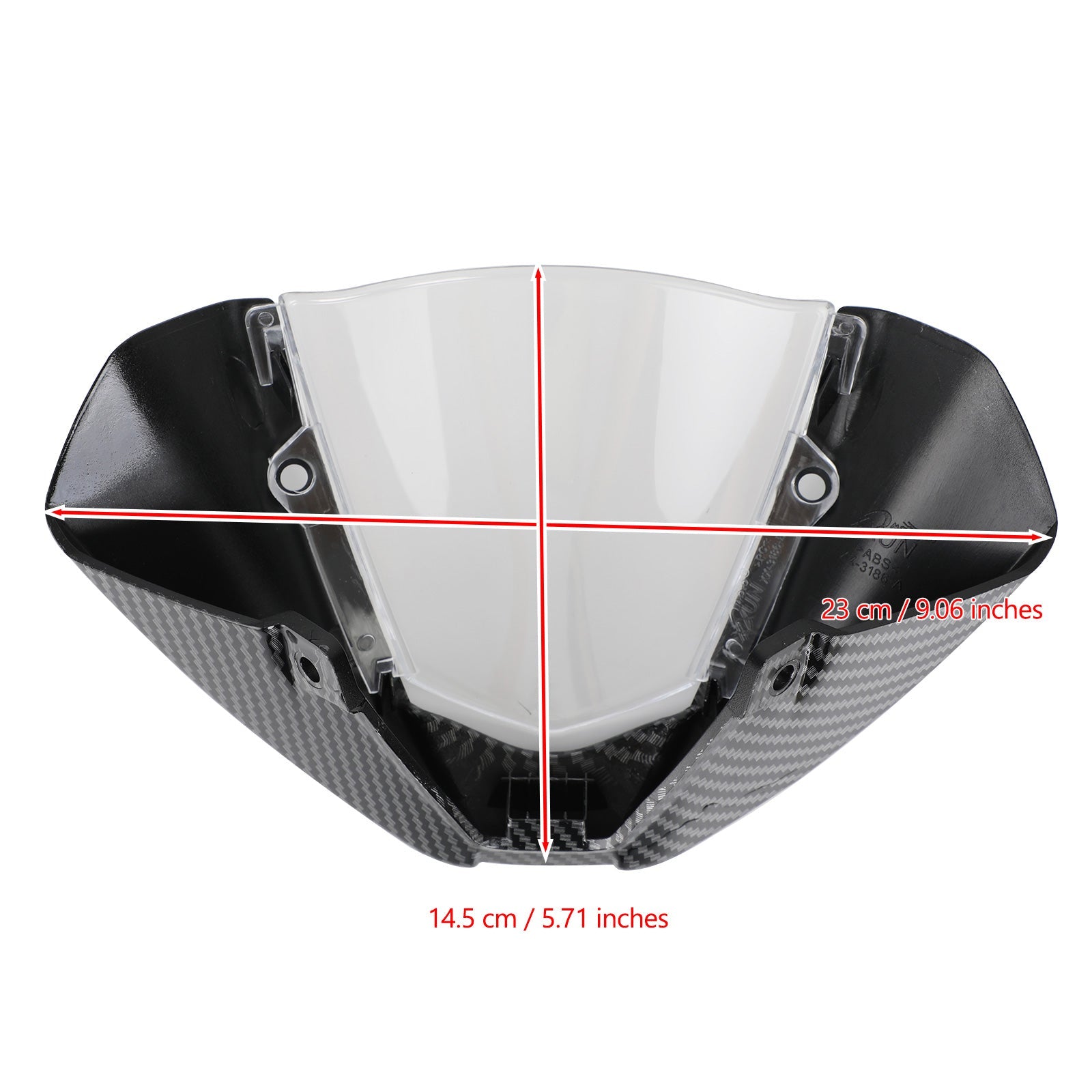 2021-2022 DUCATI Monster 937 / 950 Windshield WindScreen Carbon