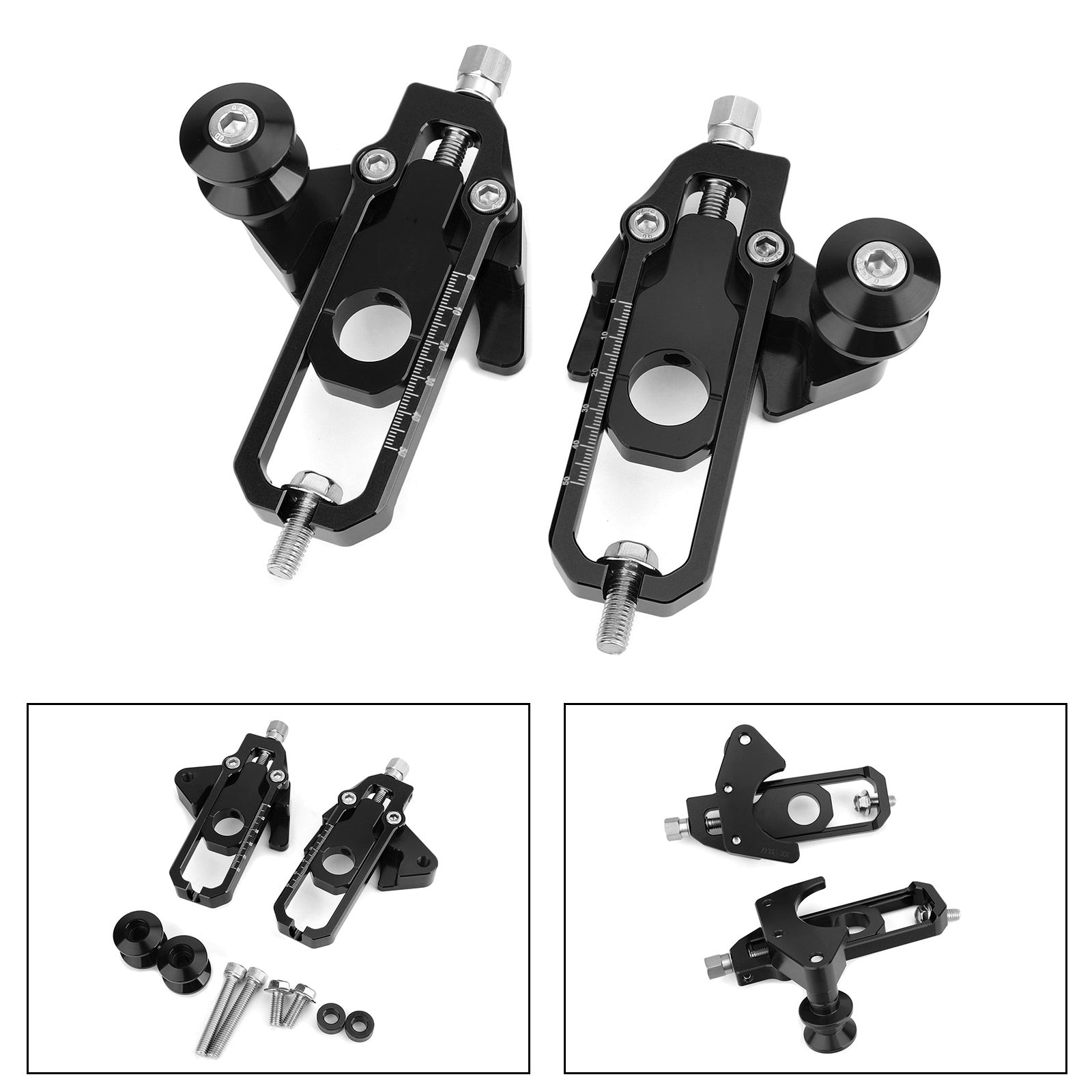 Chain Adjusters with Spool Tensioners Catena for Honda CB650R CBR650R 2019-2023 Generic