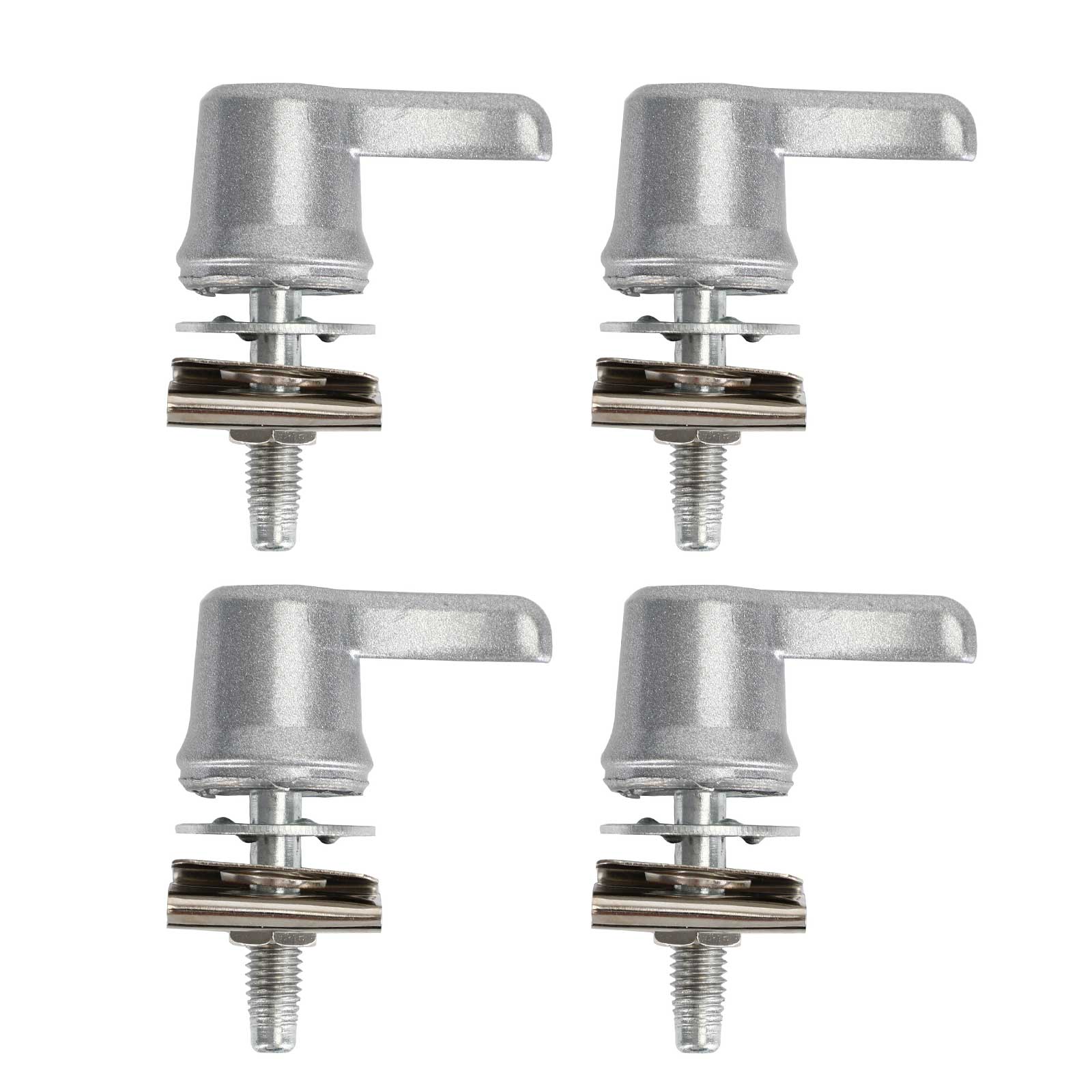 4X Saddlebag Lever Lock Bolts Nuts Mounting Set Fit Fits For Touring 2001-2020 Generic