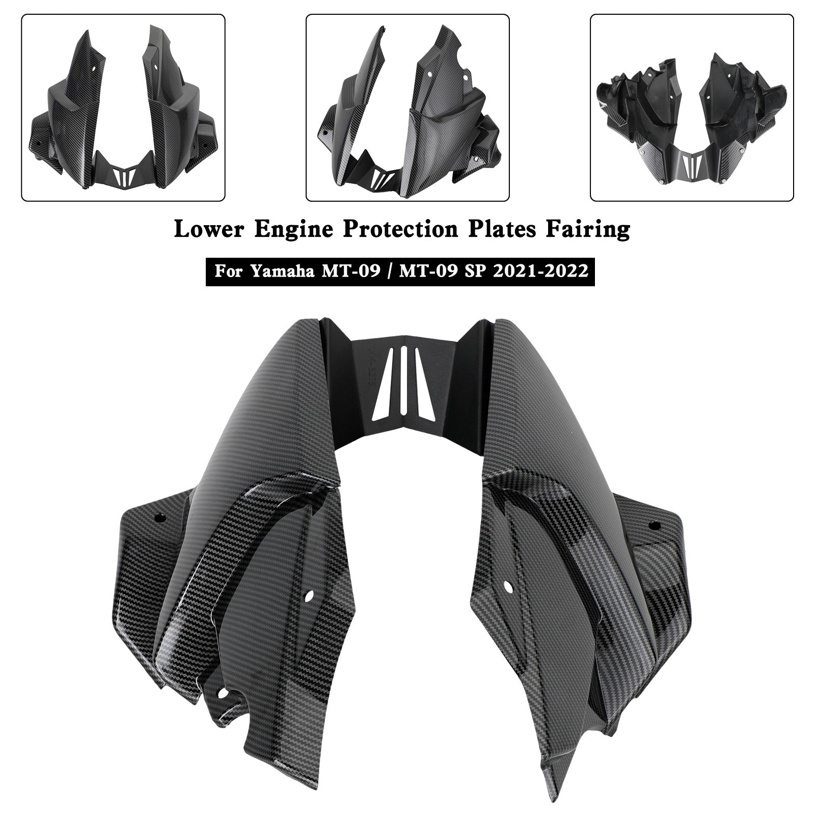 Ermax Belly Pan Lower Engine Side Fairing For Yamaha MT-09 / SP 2021-2023