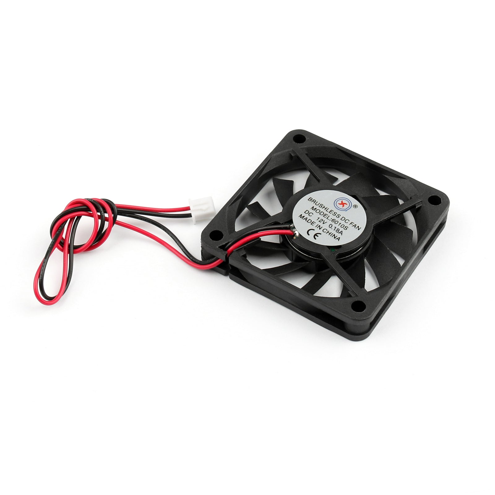 4Pcs DC Brushless Cooling Fan 12V 0.18A 6010s 60x60x10mm 2 Pin CUP Computer Fan