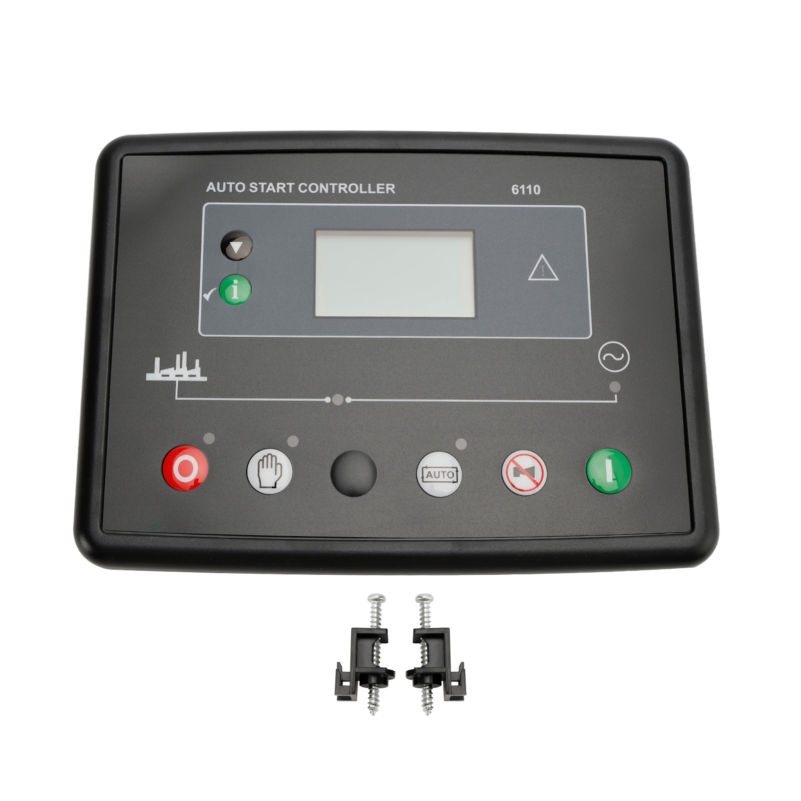 Panel de control de grupo electrógeno diésel con arranque automático del controlador del generador DSE6110