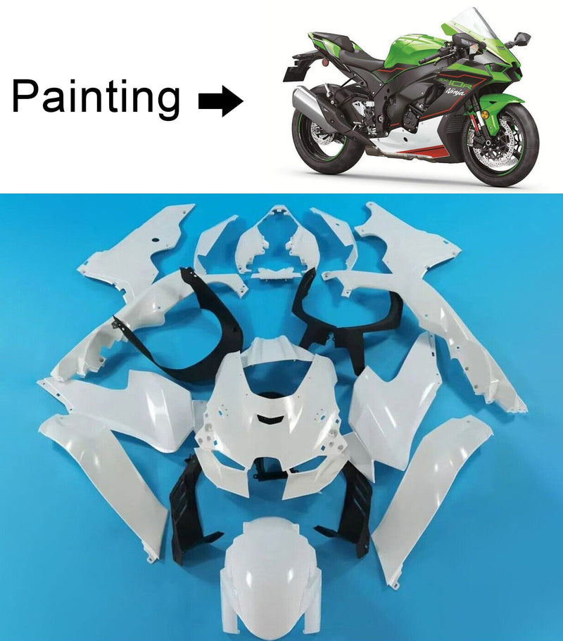 Kawasaki ZX-10R ZX-10RR 2021-2024 Fairing Kit Bodywork ABS