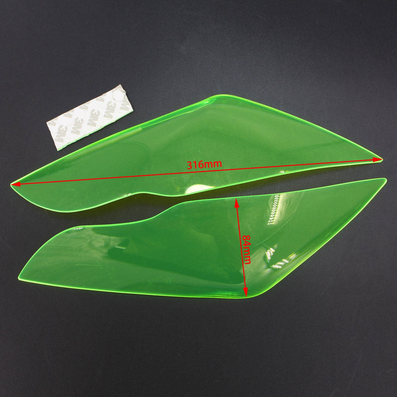 Protección de lente de faro delantero para Kawasaki Zx-10R Zx 10R 2011-2015 humo genérico
