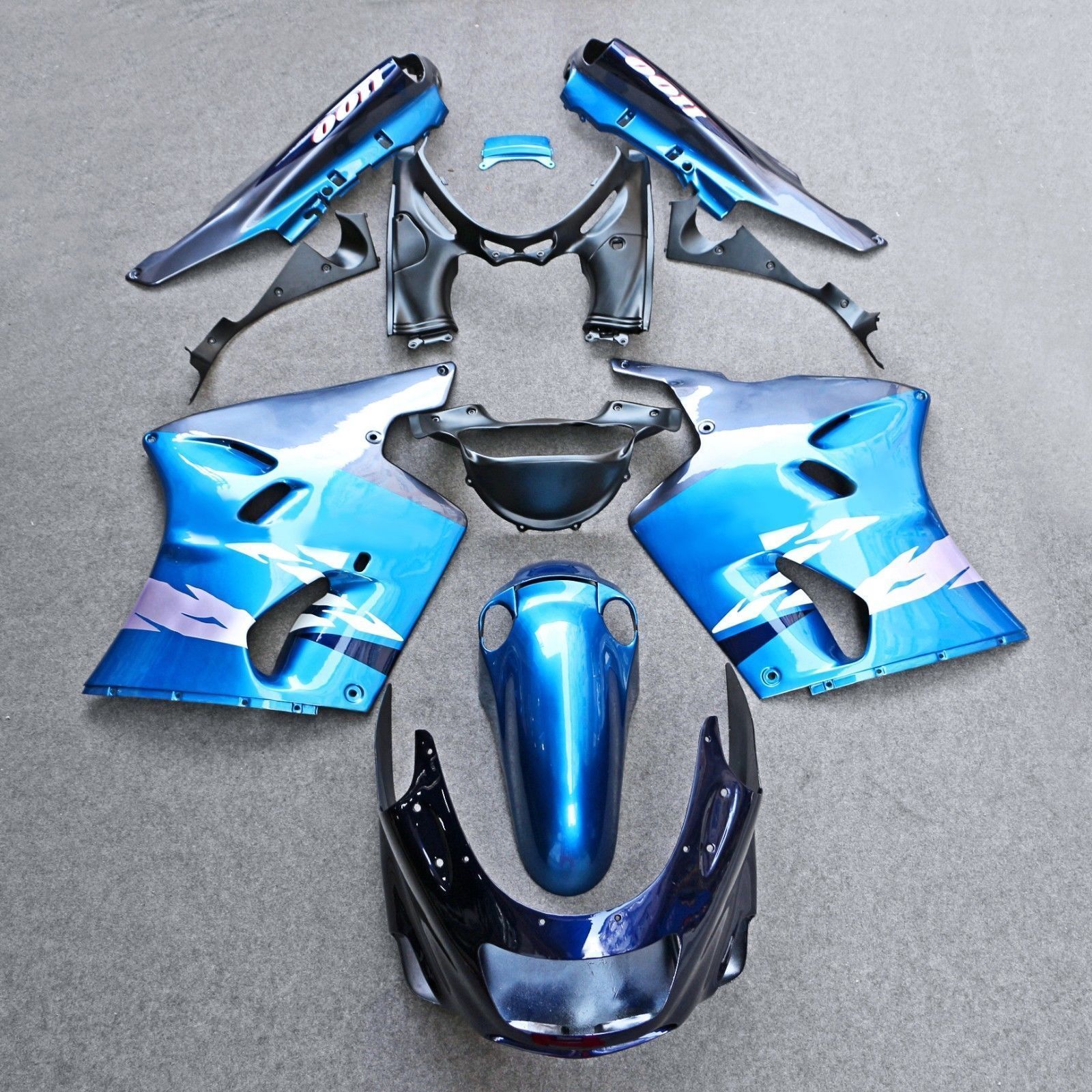 Kawasaki ZZR1100 1993-2003 Fairing Kit Bodywork Plastic