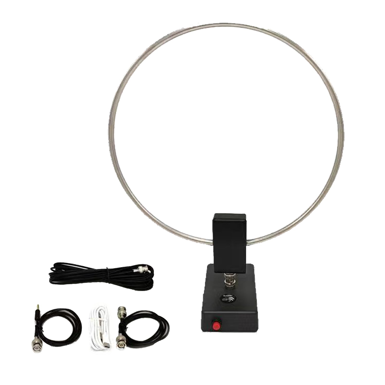 GA-800 Active Loop Antenna Shortwave Antenna 10KHz-159MHz HF Antenna for Radios