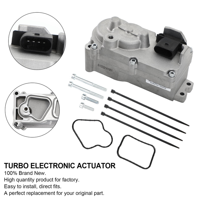 Actuador electrónico Turbo para Dodge Ram Cummins VGT 6.7L Holset 68481772AA genérico