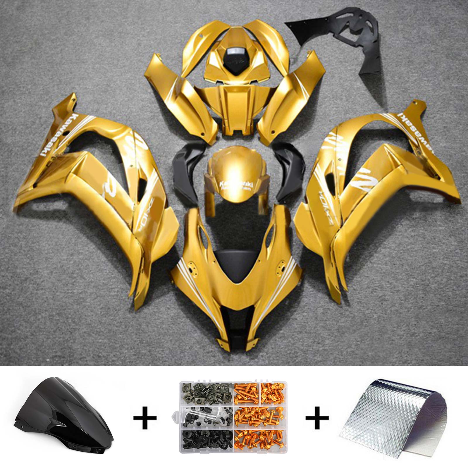 Kawasaki ZX10R 2016-2020 Fairing Kit Bodywork Plastic ABS