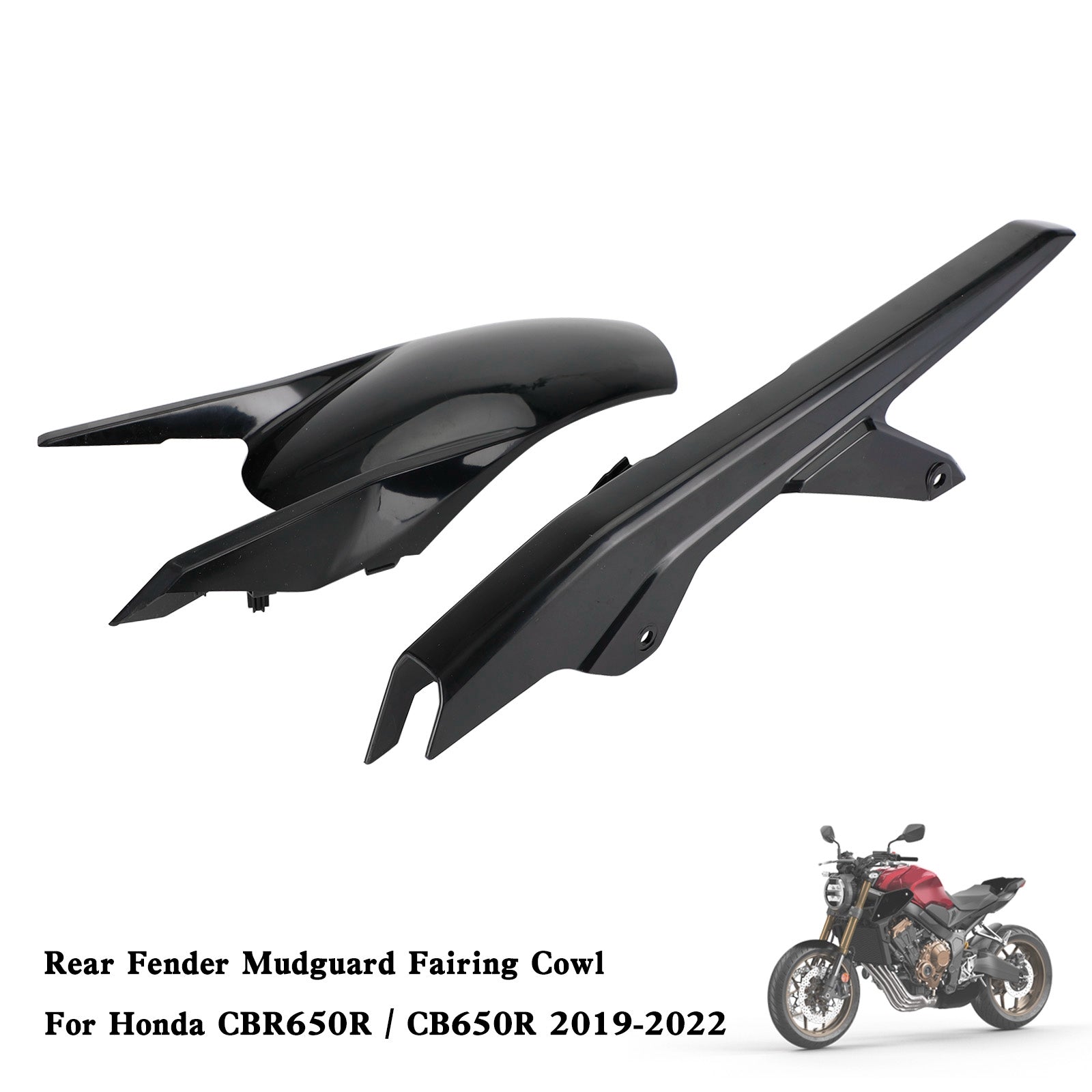 Rear Fender Mudguard Fairing Cowl For Honda CBR650R CB650R 2019-2022