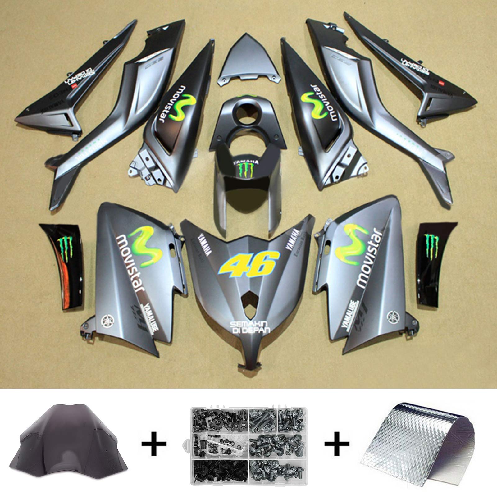 Yamaha T-Max TMAX530 2012-2014 Fairing Kit Bodywork